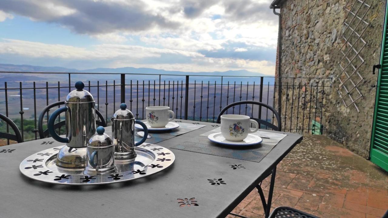 Apartament Ermione Castiglione dʼOrcia Zewnętrze zdjęcie
